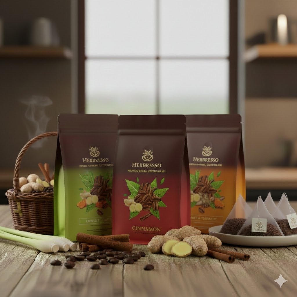 HERBRESSO : KOPI HERBAL SEHAT NYAMAN DI LAMBUNG 